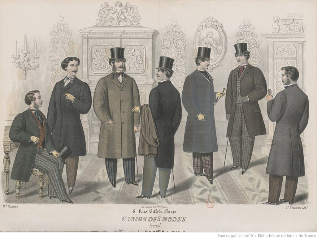 men's fashion 1861