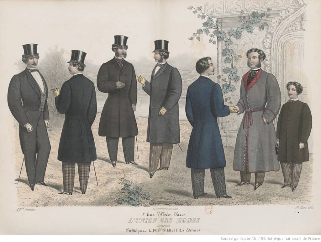 1862 male fashion