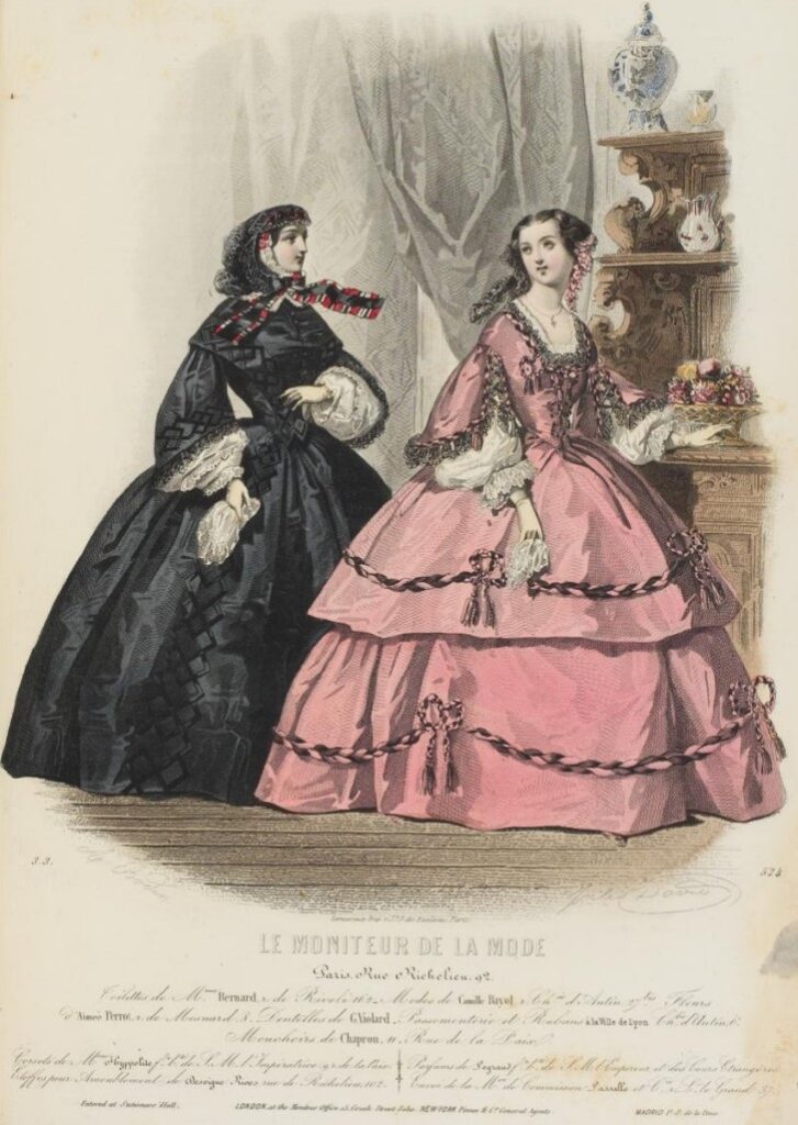 1858 black dress