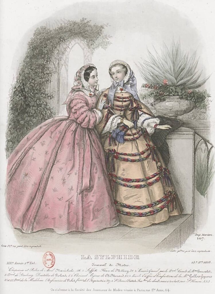 1858 fashion
