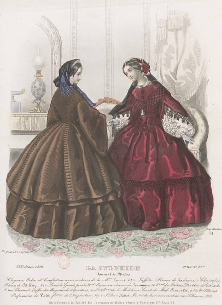 1858 fashion plate