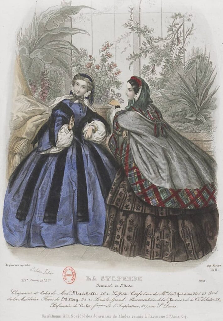 1858 winter dresses