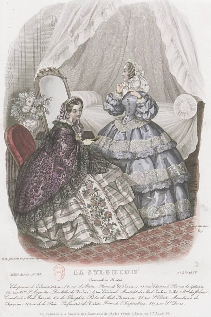 1858 suknie