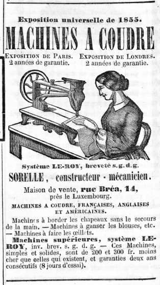 1858 SEWING MACHINE / MASZYNA DO SZYCIA