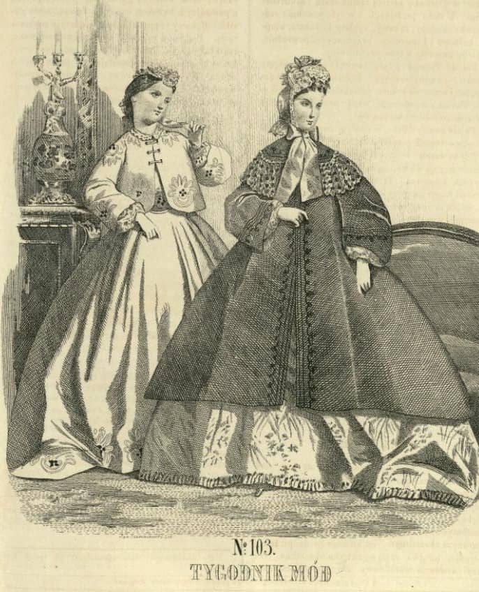 Reprint ryciny z 1863 roku