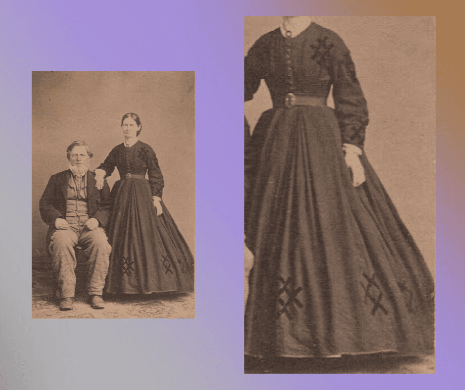 Połowa lat 1860. zdjęcie pary